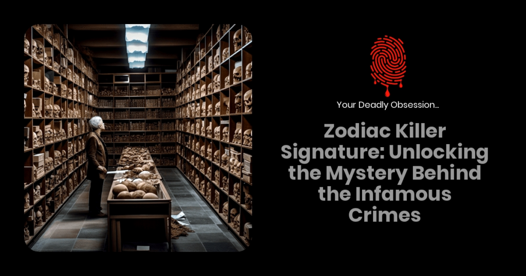 Zodiac Killer Signature